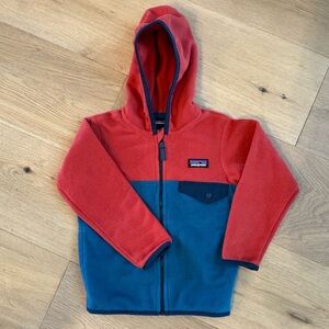 Patagonia BRAND NEW Zip-Up Baby Micro D Snap Fleece 3T
